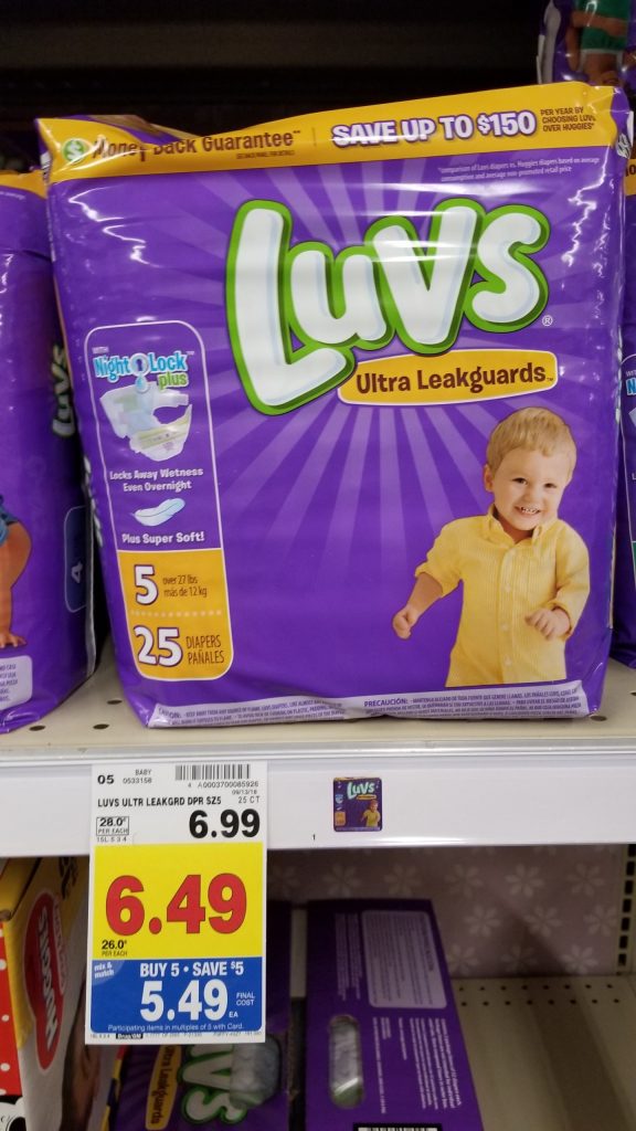 Luvs Diapers just 4.49 Kroger Couponing