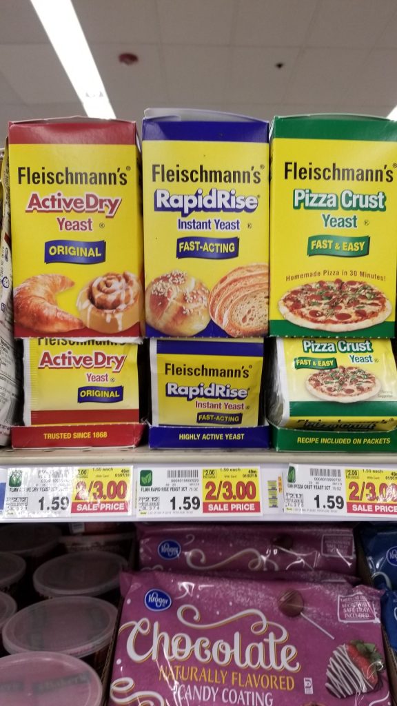 Fleischamnn's Yeast just 1.10 Kroger Couponing