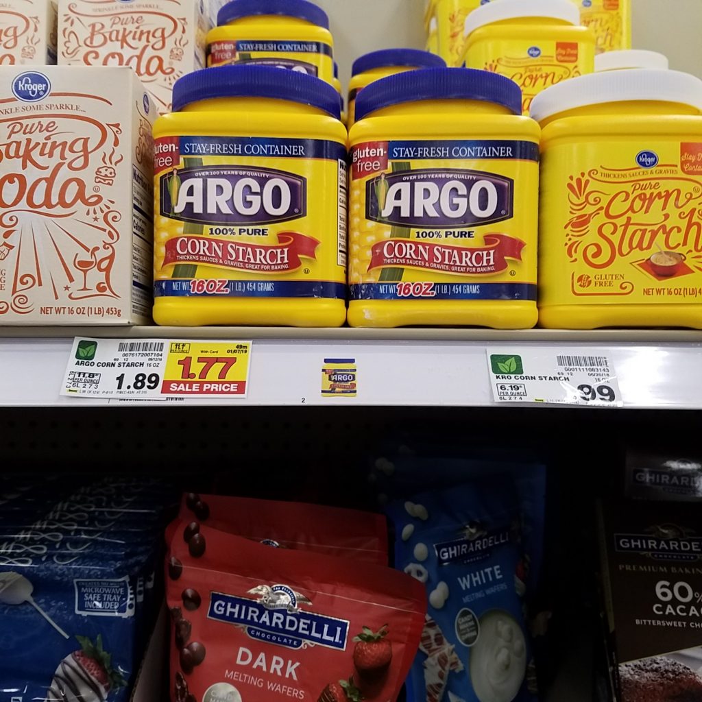 Argo Corn Starch just 1.37 Kroger Couponing