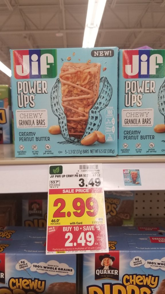 Jif Power Ups just 1.74 Kroger Couponing