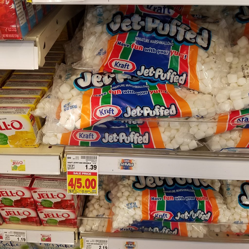 Jet Puffed Marshmallows just 1.00 Kroger Couponing