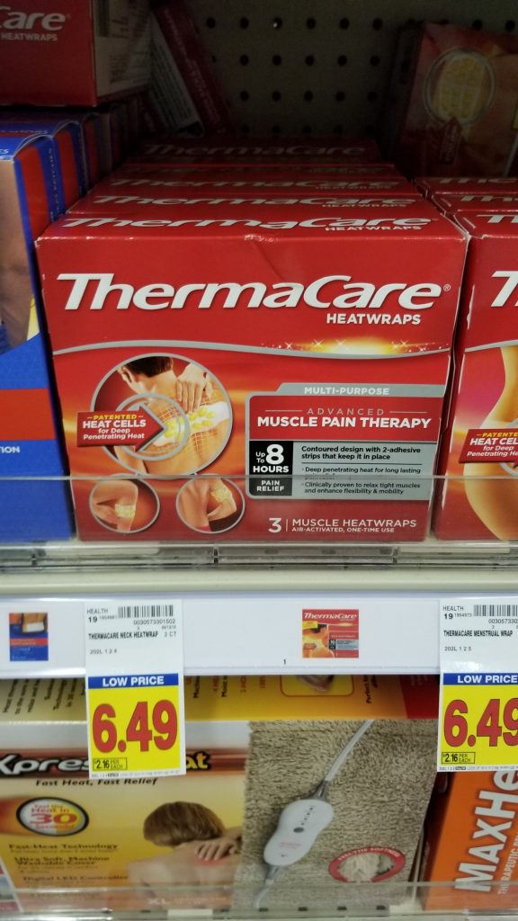 Thermacare Heatwraps Just 1 49 Kroger Couponing